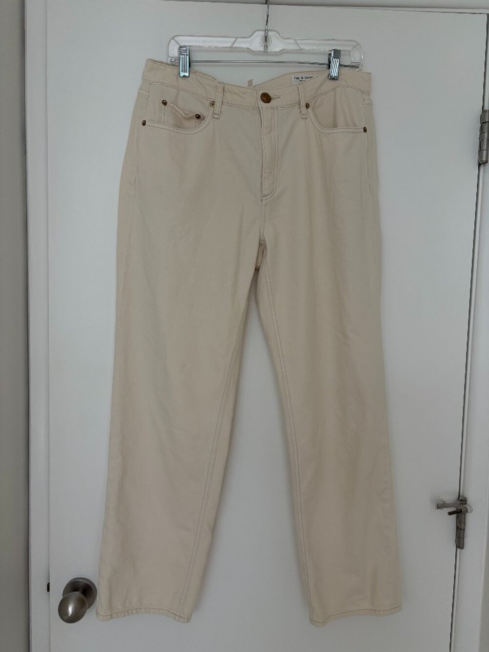 RAG AND BONE Featherweight Dre Low Rise Baggy Boyfriend Jean Size 31